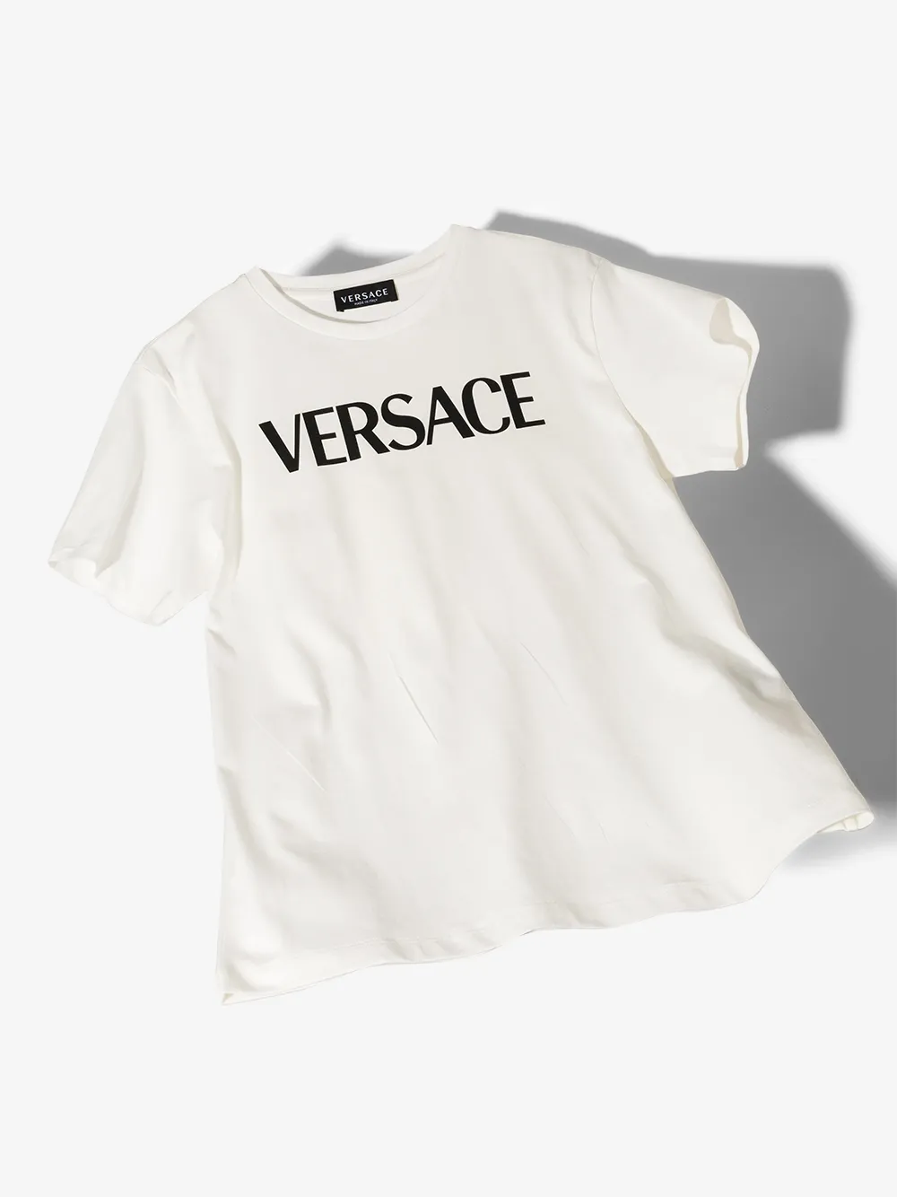 фото Versace kids футболка с принтом medusa smile