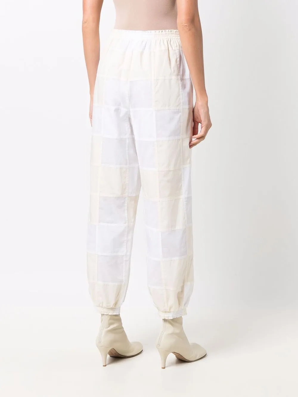 фото Tory burch брюки в технике пэчворк