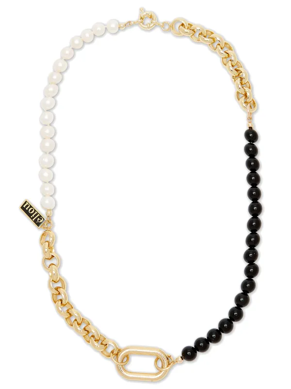 Éliou Abbey Onyx Pearl Necklace - Farfetch