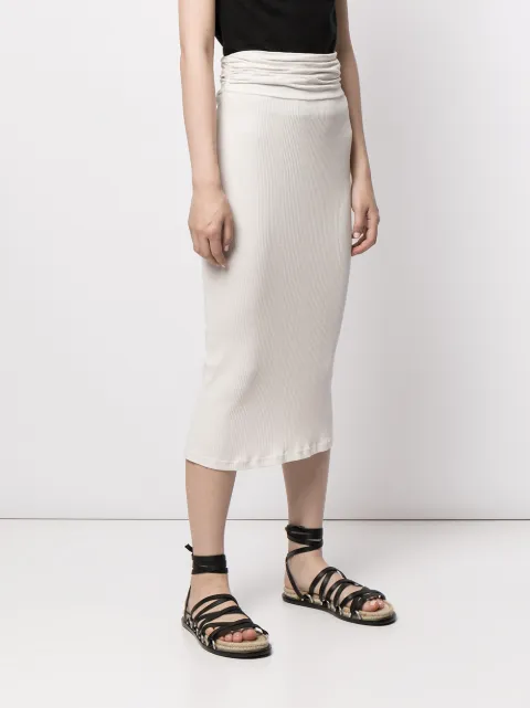 james perse midi skirt