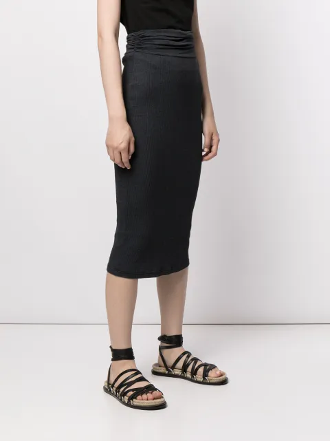 james perse midi skirt