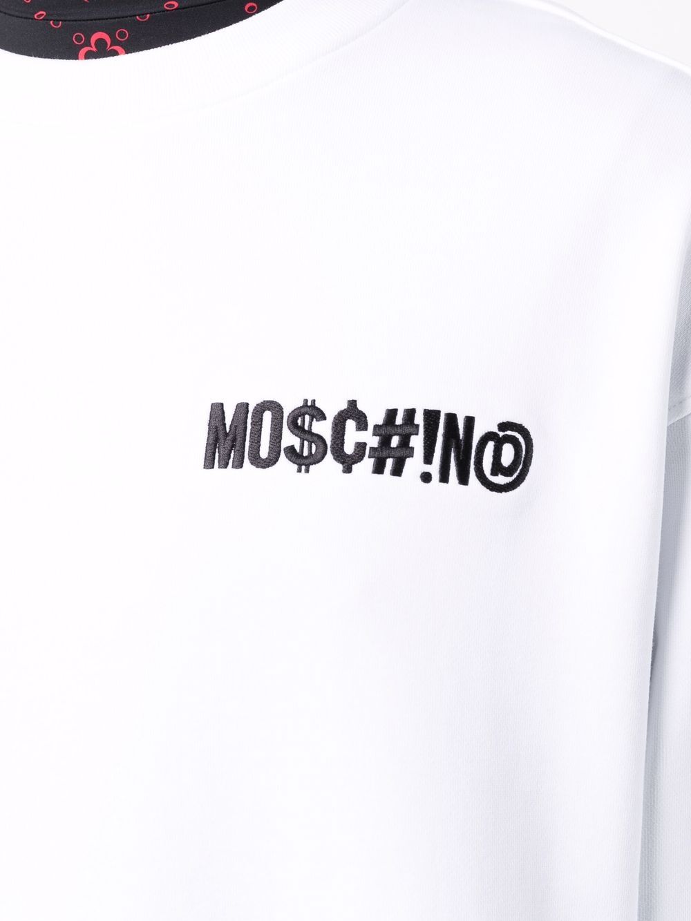 фото Moschino толстовка с логотипом symbols