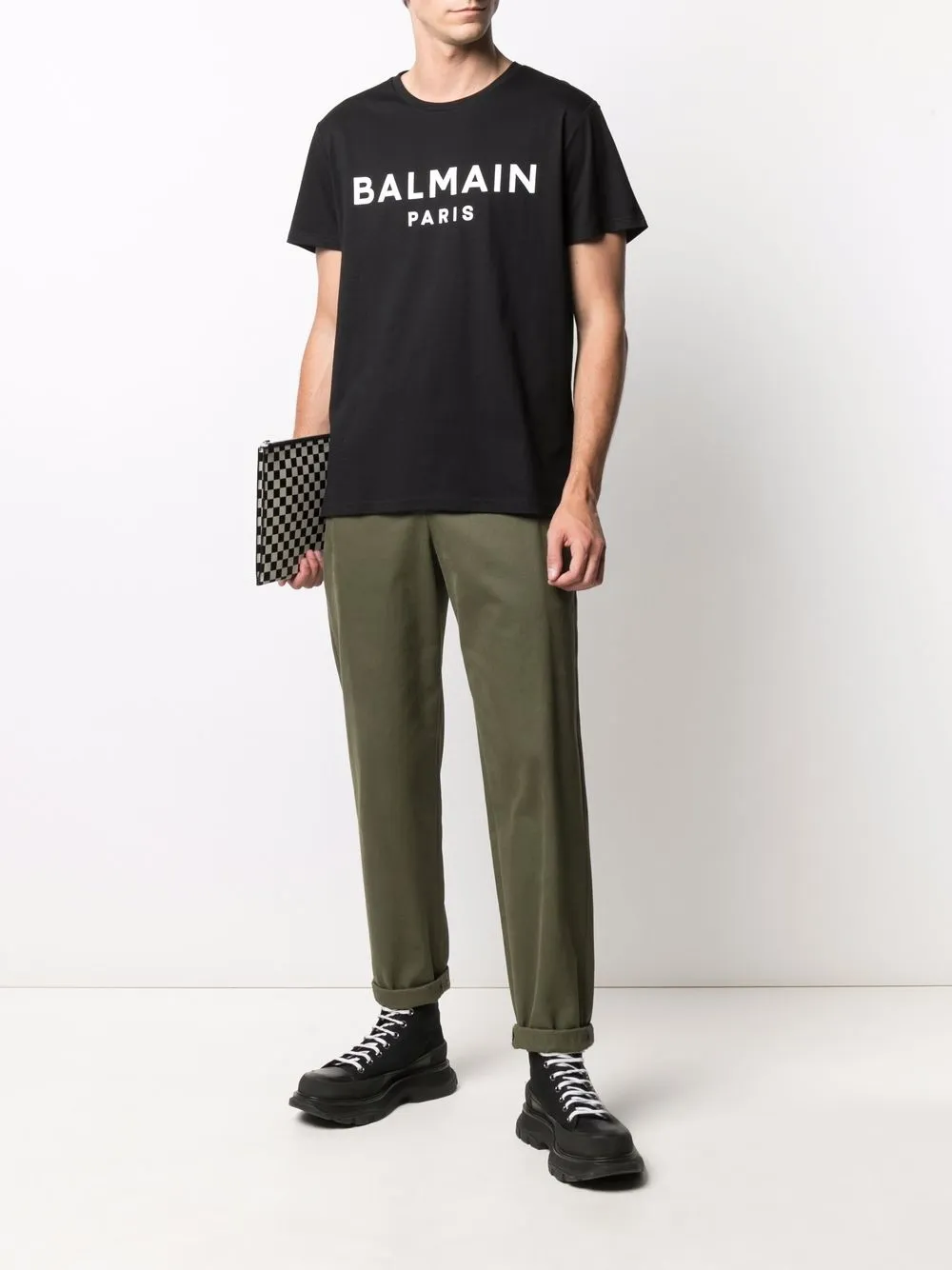 фото Balmain футболка с логотипом