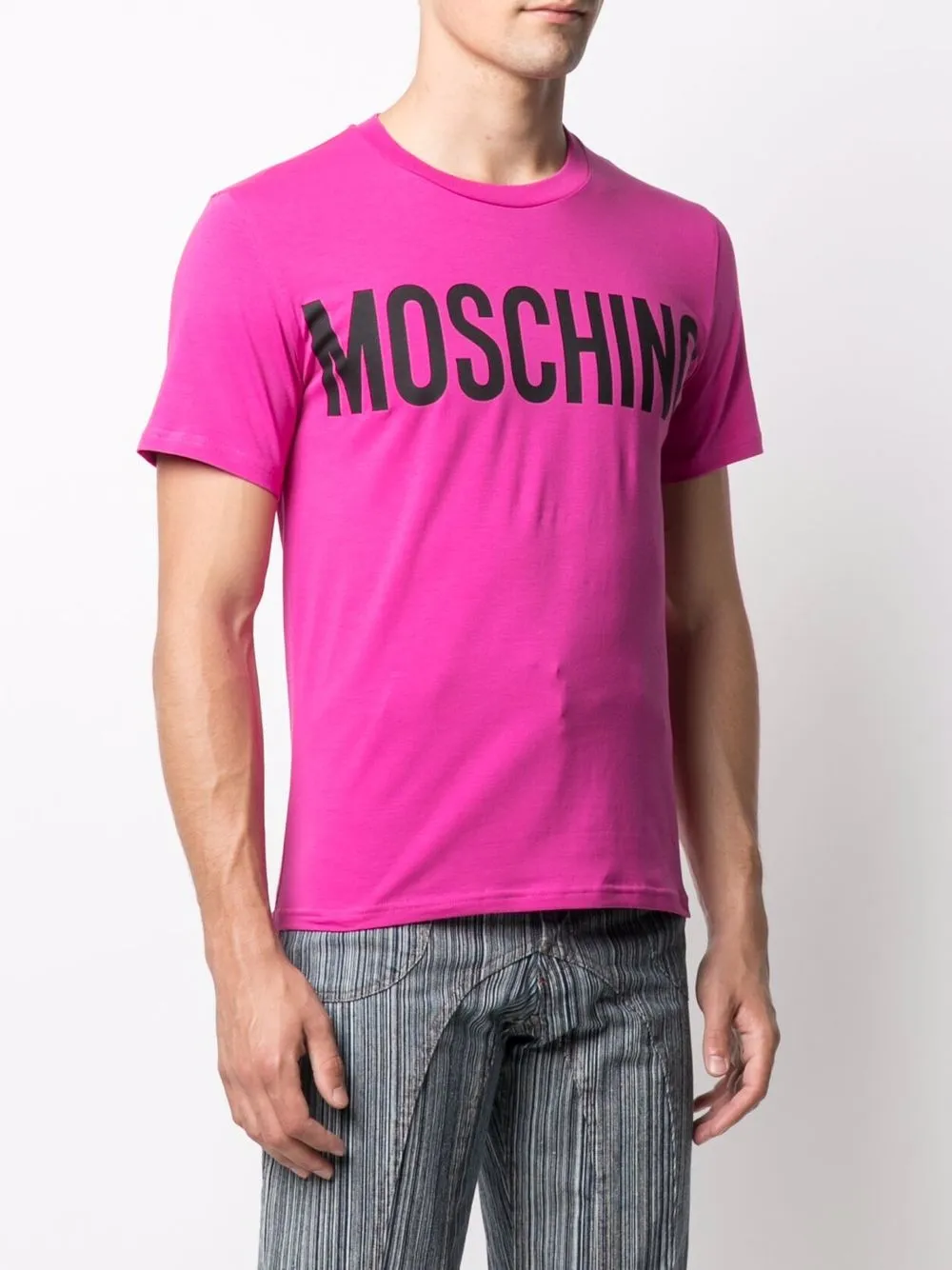 фото Moschino футболка с логотипом