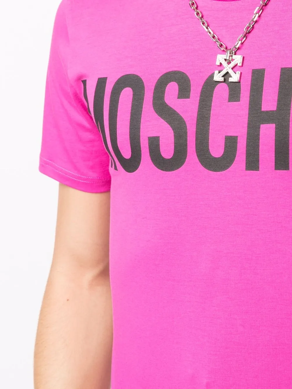 фото Moschino футболка с логотипом