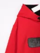 Givenchy Kids logo patch rib-trimmed hoodie