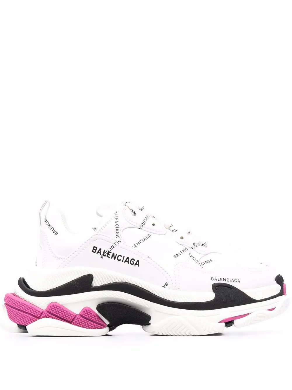 Balenciaga fucsia e nere sale