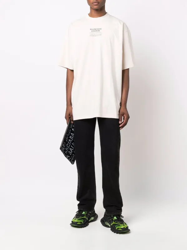 Balenciaga Couture-print Oversized T 