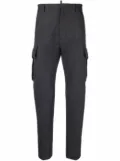 DSQUARED2 felt tapered trousers - Grey