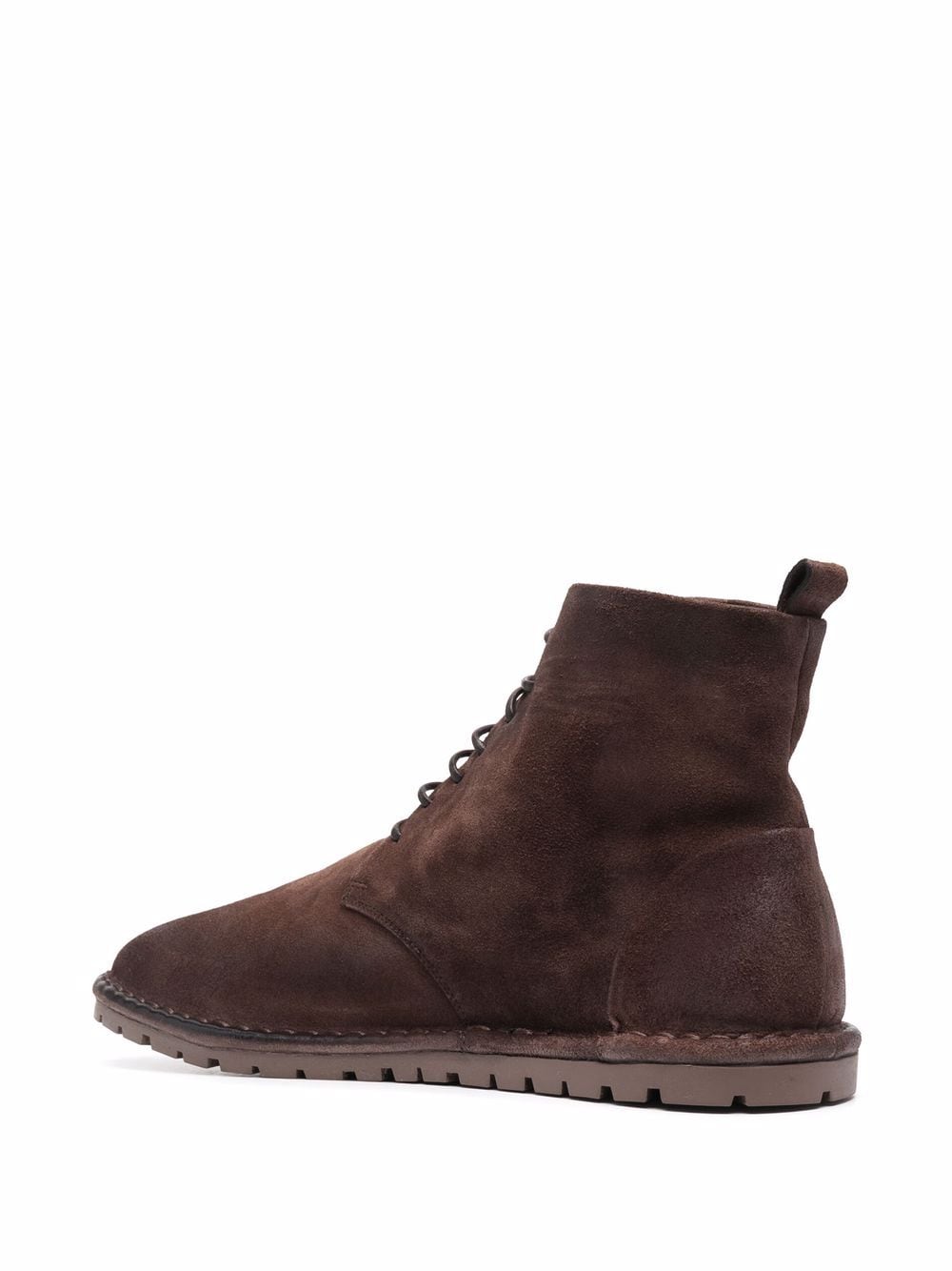 Shop Marsèll Leather Ankle Boots In Brown