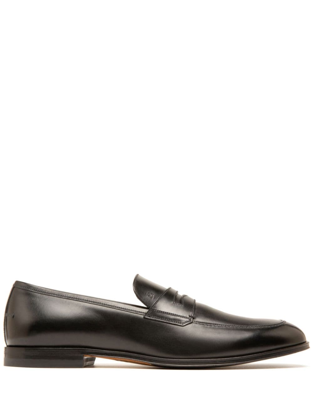 Bally Webb leather penny loafers Black