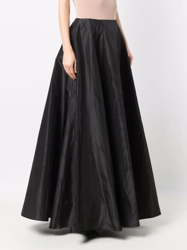 Pleated full 2024 maxi skirt