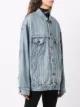 Balenciaga oversized washed denim jacket