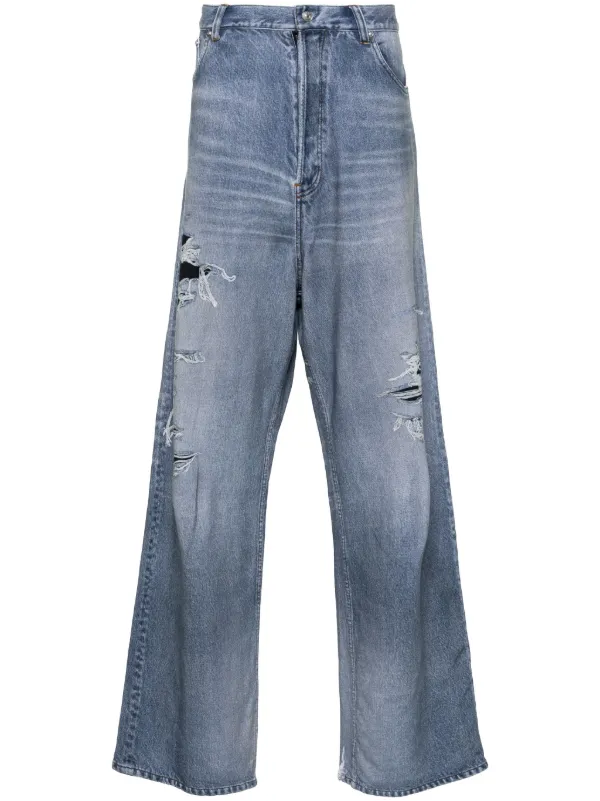 Balenciaga トロンプルイユ ワイドジーンズ 通販 - FARFETCH