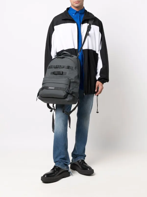 balenciaga army backpack