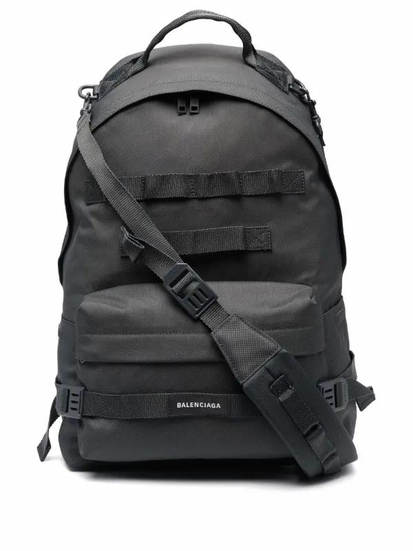 【新品未使用】 BALENCIAGA バレンシアガ リュック バックパック ARMY MULTI BACKPACK M 6440332BKOI 【BLACK】