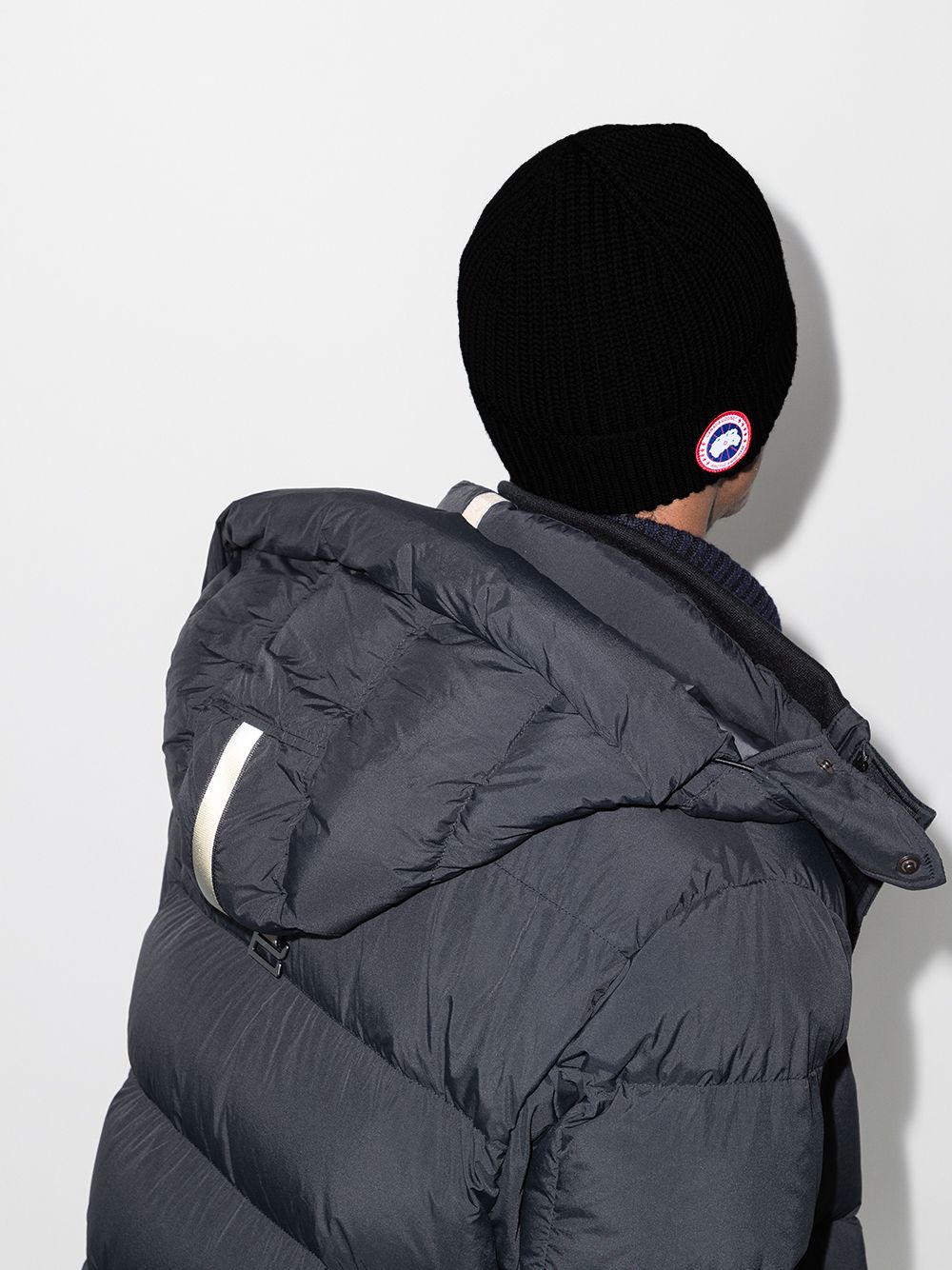 Canada Goose Arctic Disk Wool Beanie Hat - Farfetch