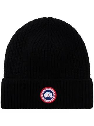 Canada Goose Gorro Arctic Disc Canelado | Preto | FARFETCH BR