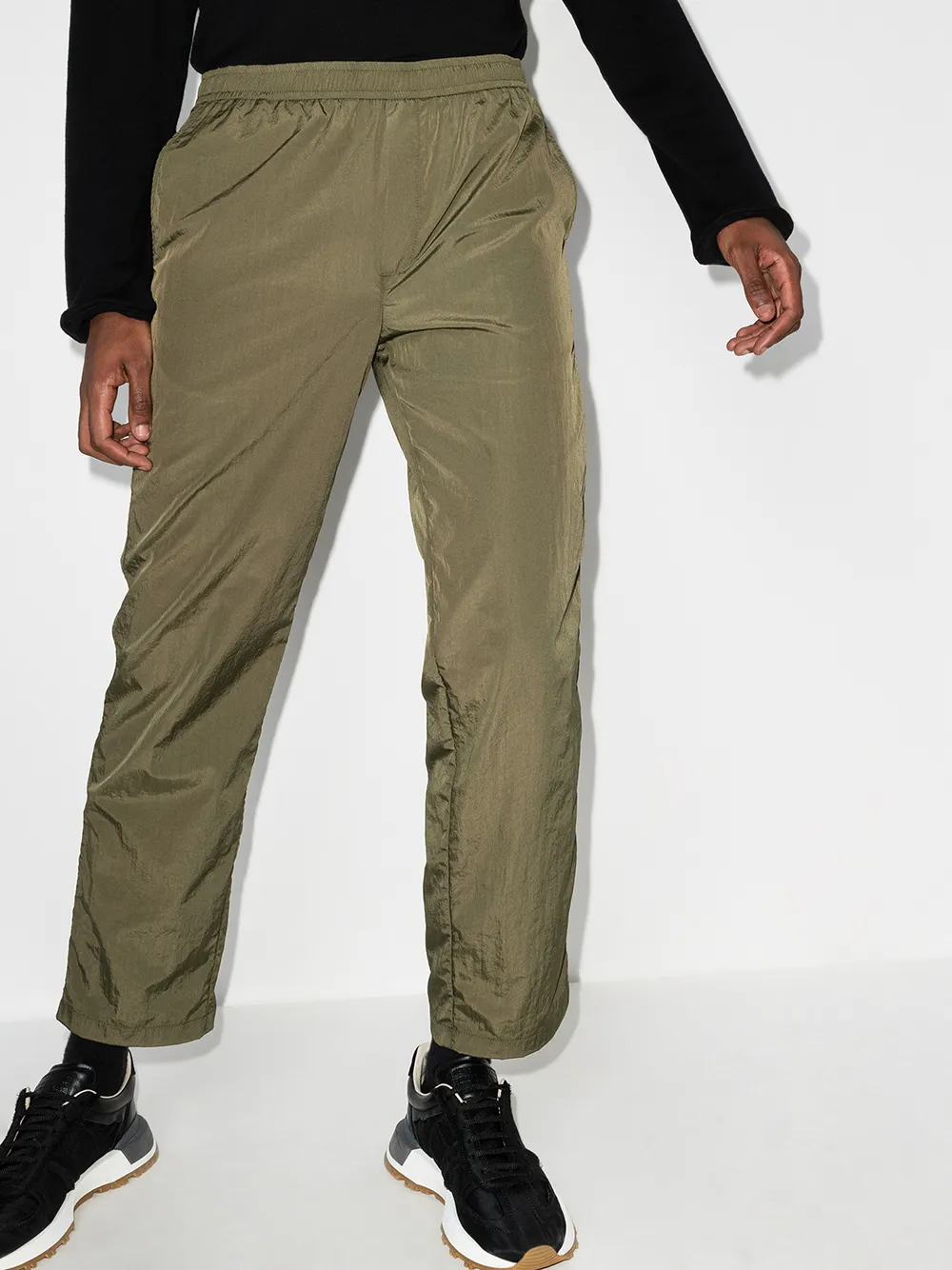 Image 2 of Soulland Erich straight-leg cropped trousers