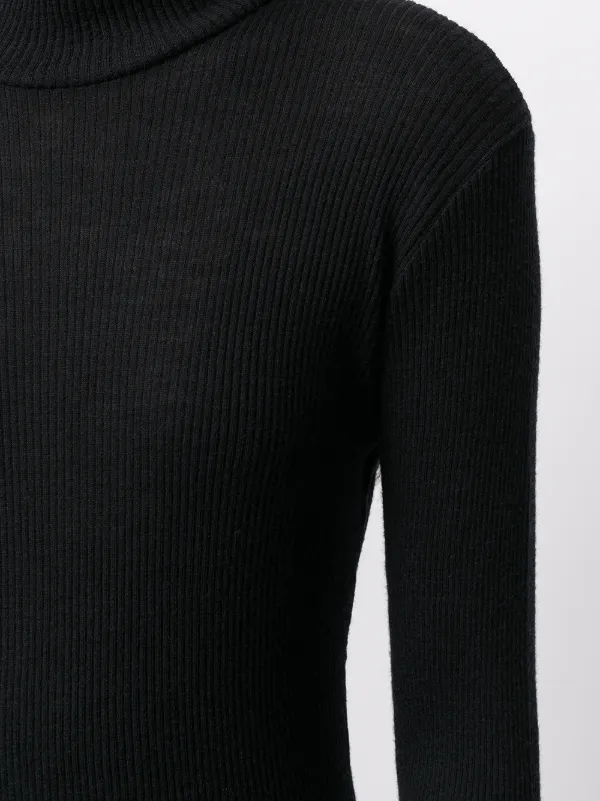 MM6 Maison Margiela black roll-neck 