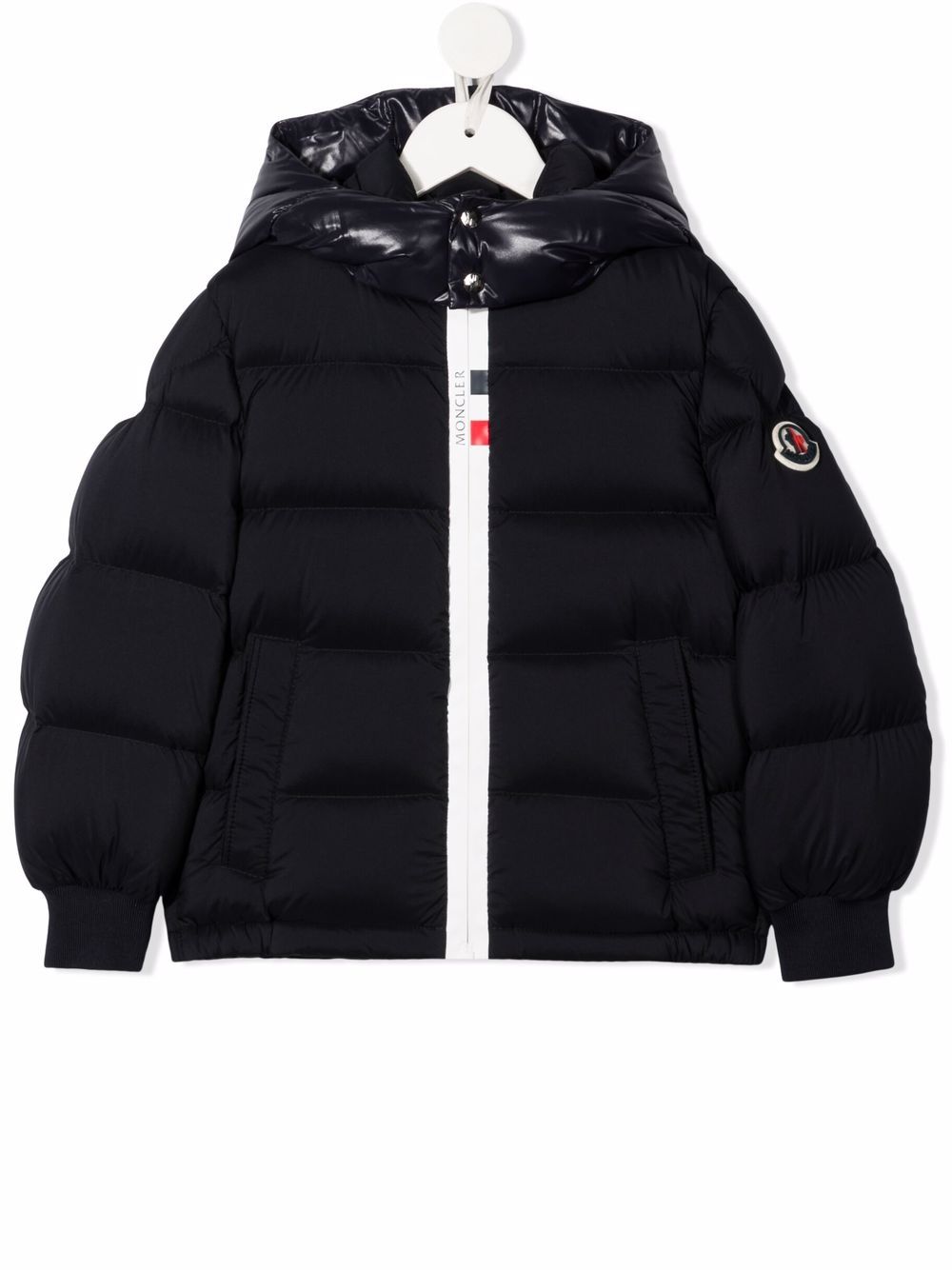 фото Moncler enfant пуховик на молнии