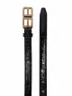 Balenciaga Hourglass logo-buckle belt