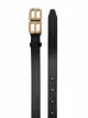 Balenciaga Hourglass logo-buckle belt