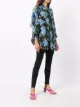 Balenciaga floral-print Twisted Swing silk blouse