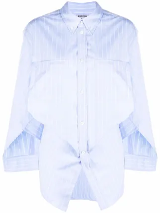 Balenciaga swing shop collar shirt