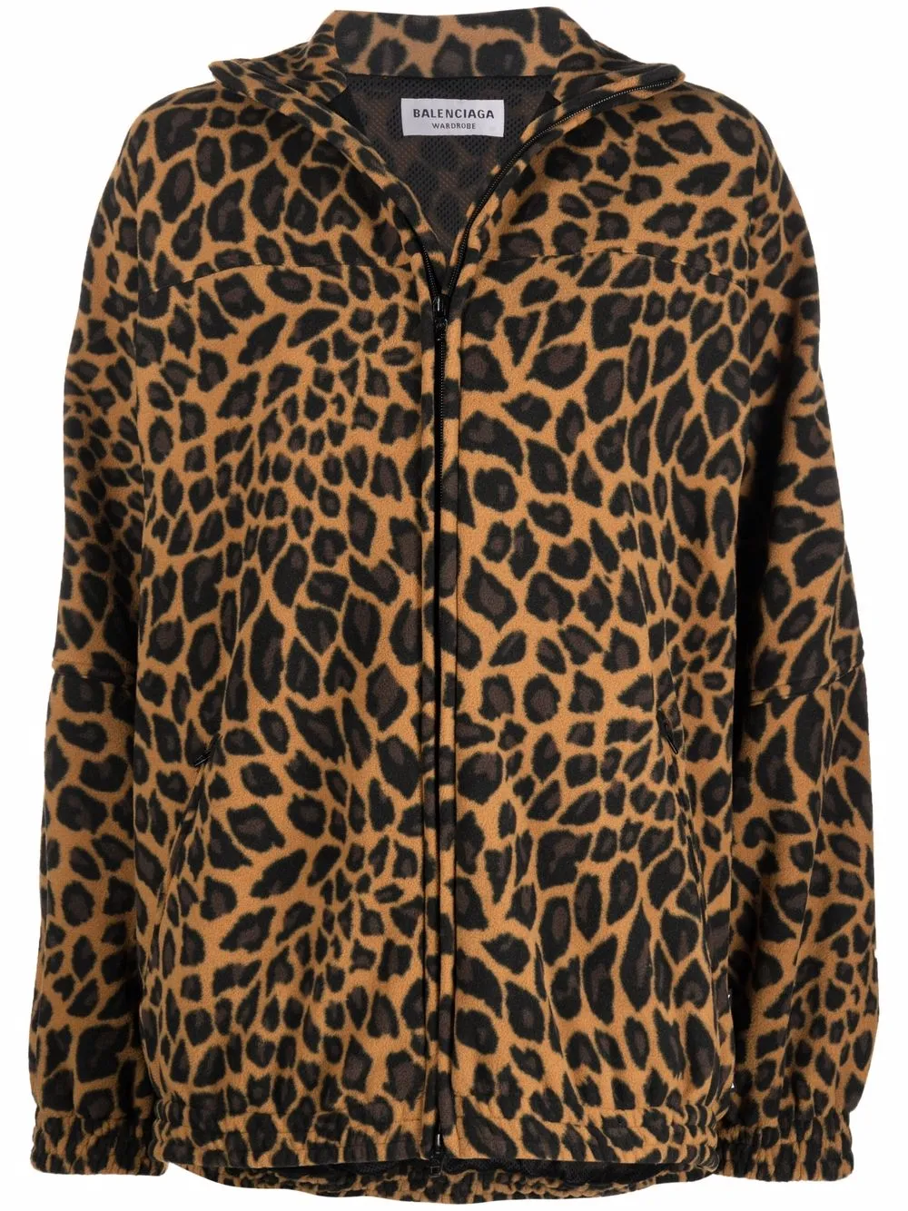 leopard print lightweight jacket