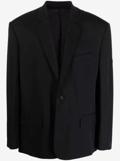 Balenciaga blazer de tweed con botones