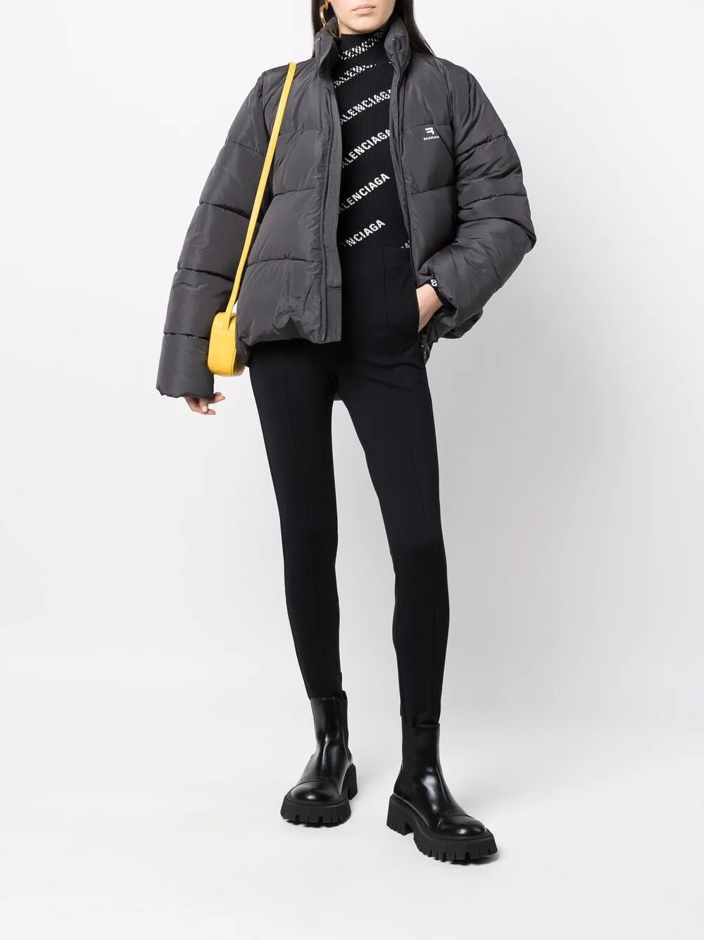 Balenciaga oversized hot sale puffer jacket