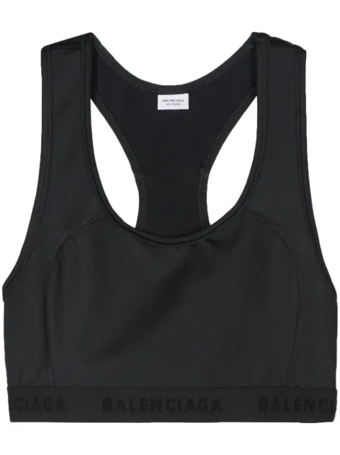 Balenciaga scoop-neck sports bra