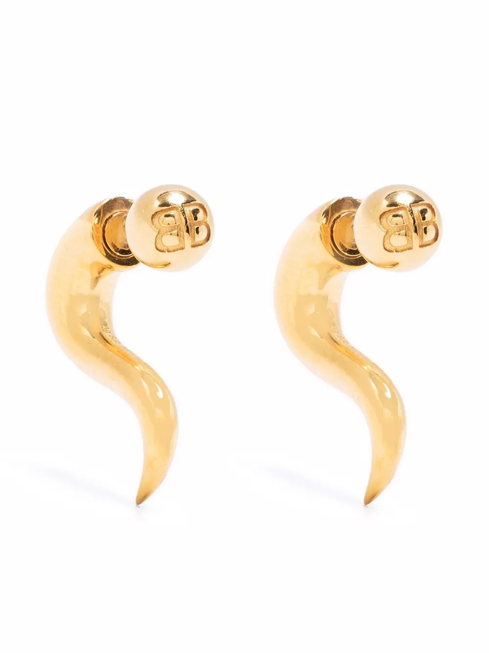 

Balenciaga aretes Force - Dorado