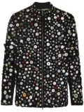By Walid Albert button-embellished jacket - Black