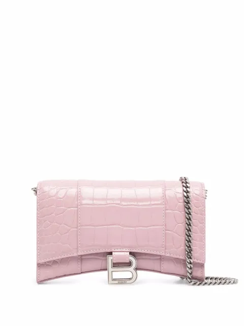 Balenciaga Hourglass chain wallet