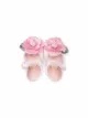 Monnalisa flats con aplique floral