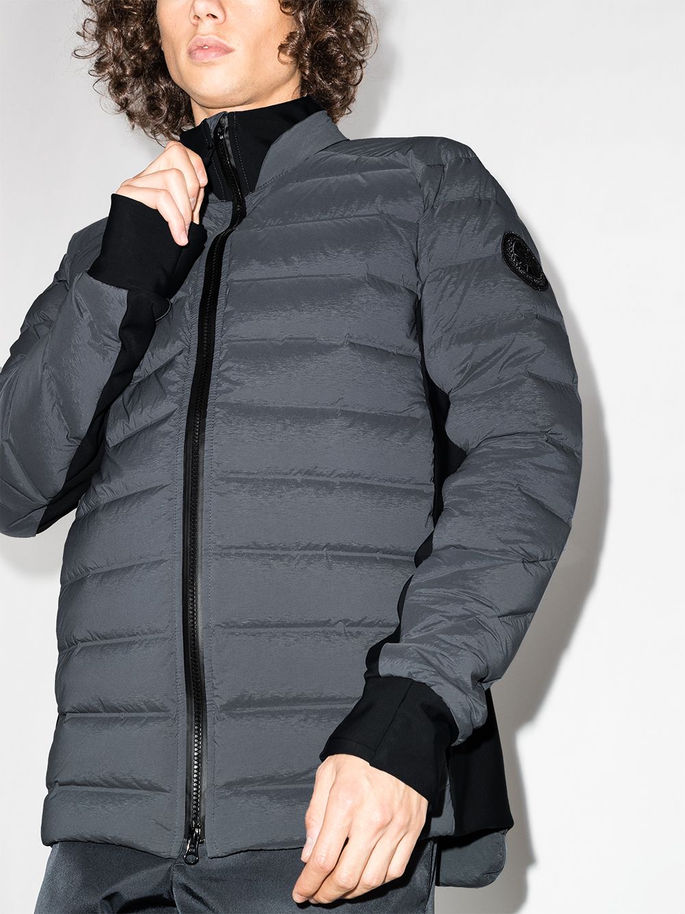 фото Canada goose cg black disk hybridge cw black label bm