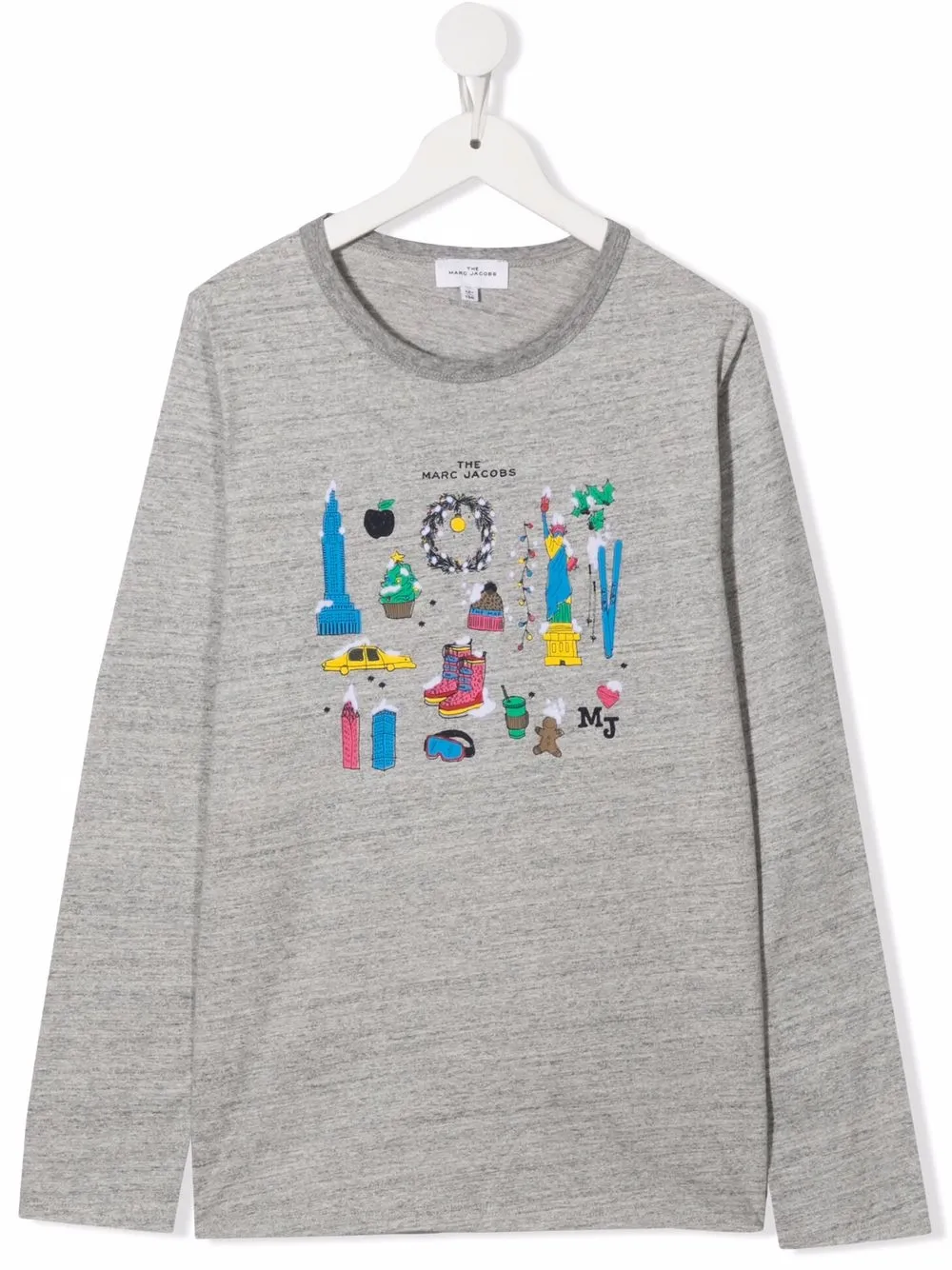 фото The marc jacobs kids футболка с принтом new york