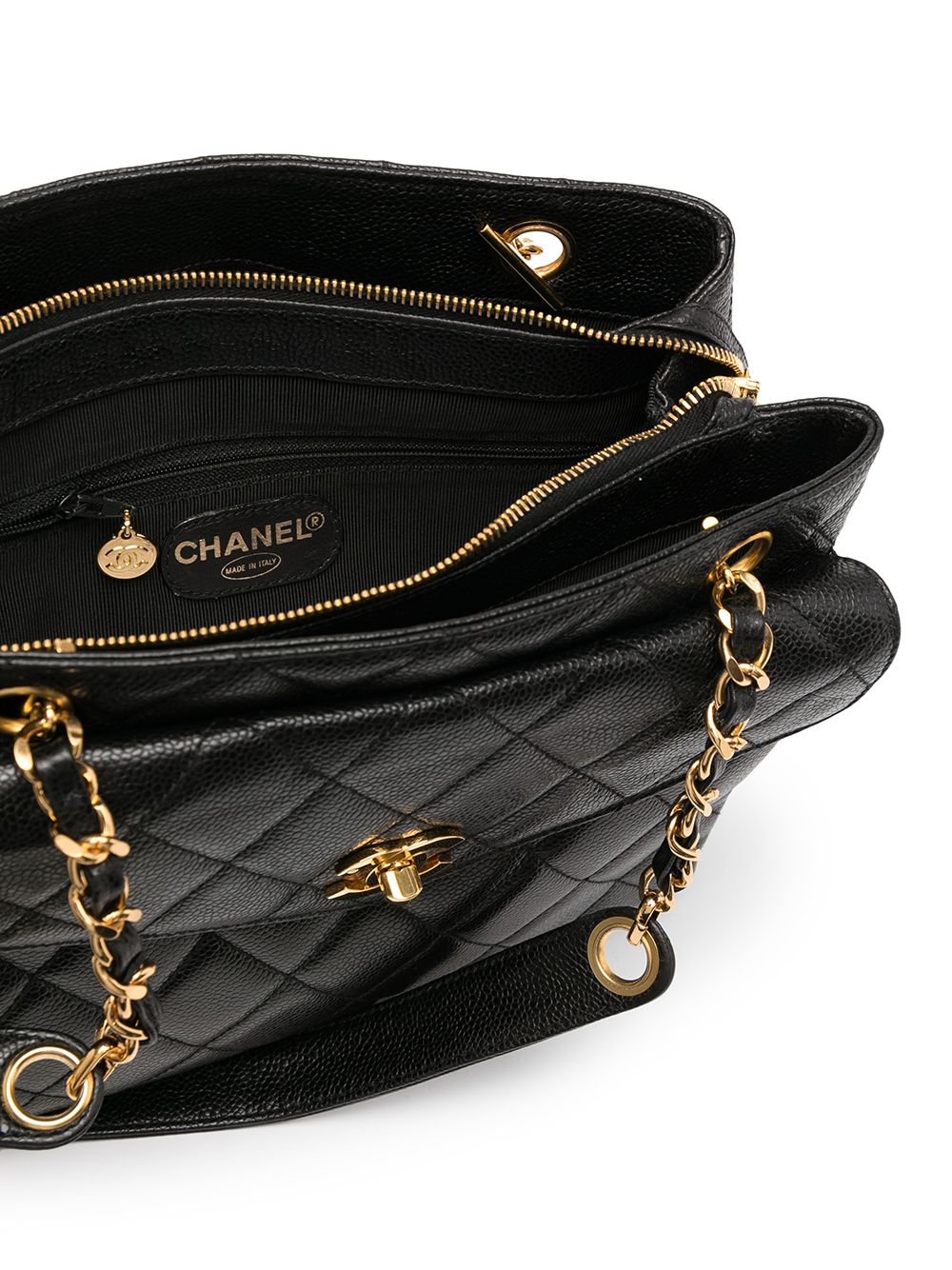 фото Chanel pre-owned стеганая сумка на плечо 1997-го года