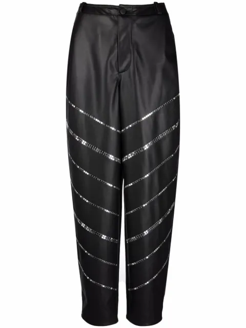 Philosophy Di Lorenzo Serafini stud-embellished tapered trousers