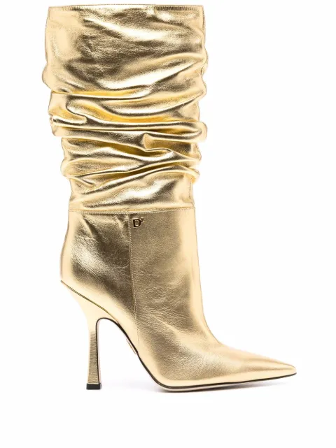 Dsquared2 gathered-detail 120mm boots