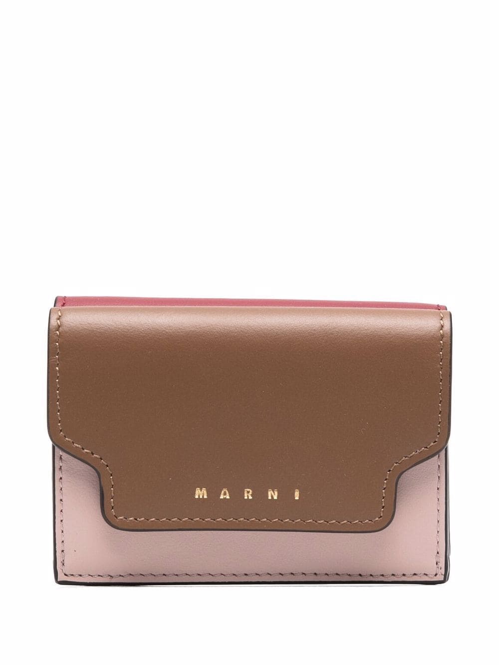 Image 1 of Marni colour-block folded wallet