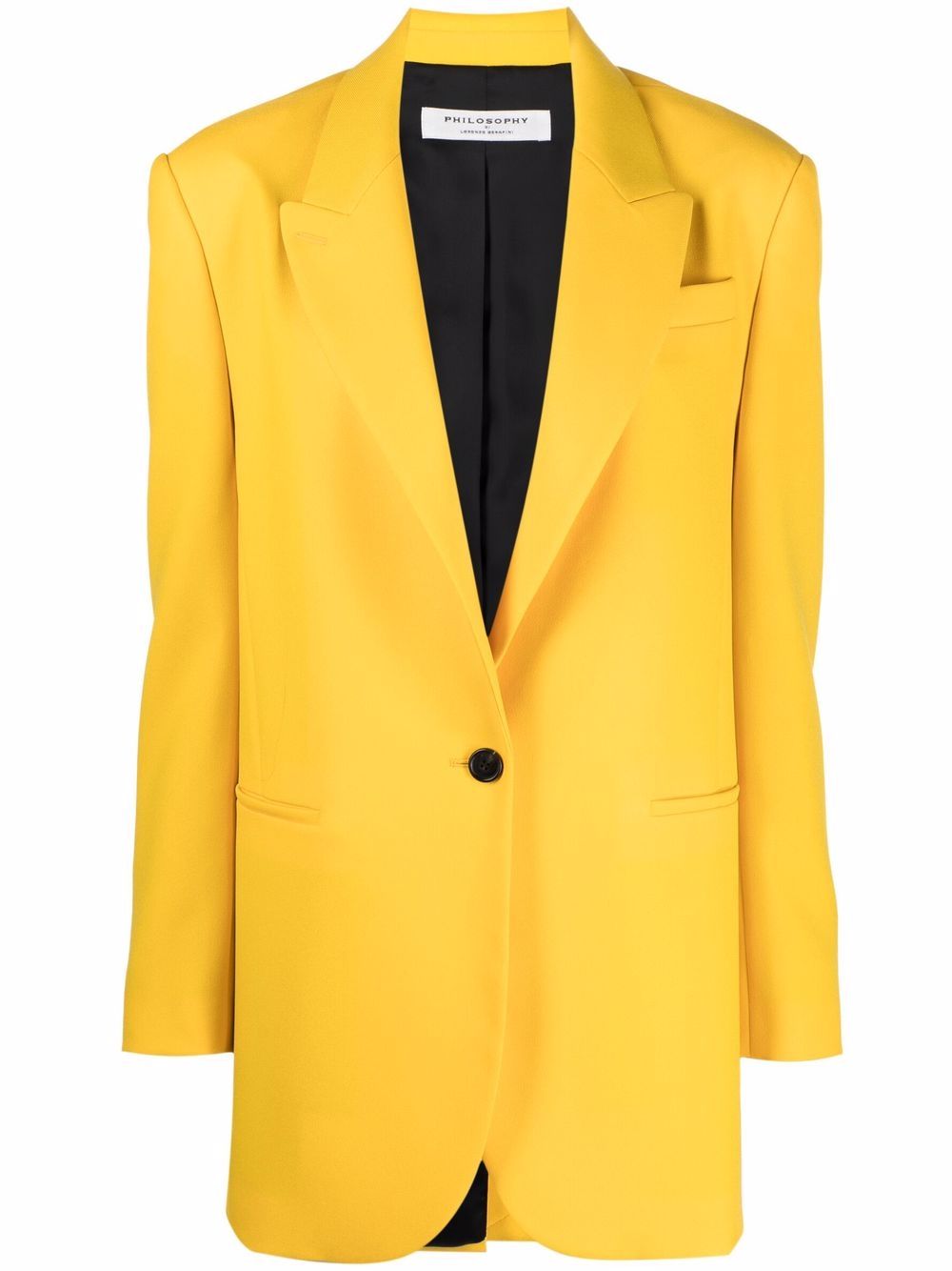 

Philosophy Di Lorenzo Serafini blazer de vestir con botones - Amarillo