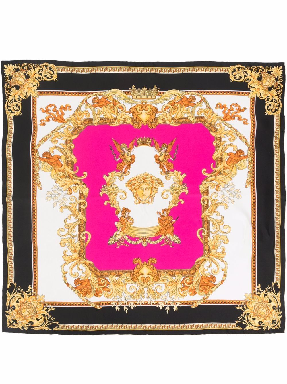 фото Versace платок с принтом medusa barocco