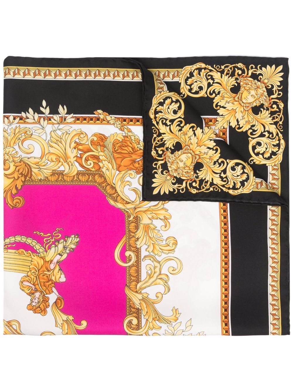 фото Versace платок с принтом medusa barocco