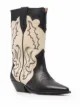 Imagem 2 de Isabel Marant Bota cowboy Duerto bicolor