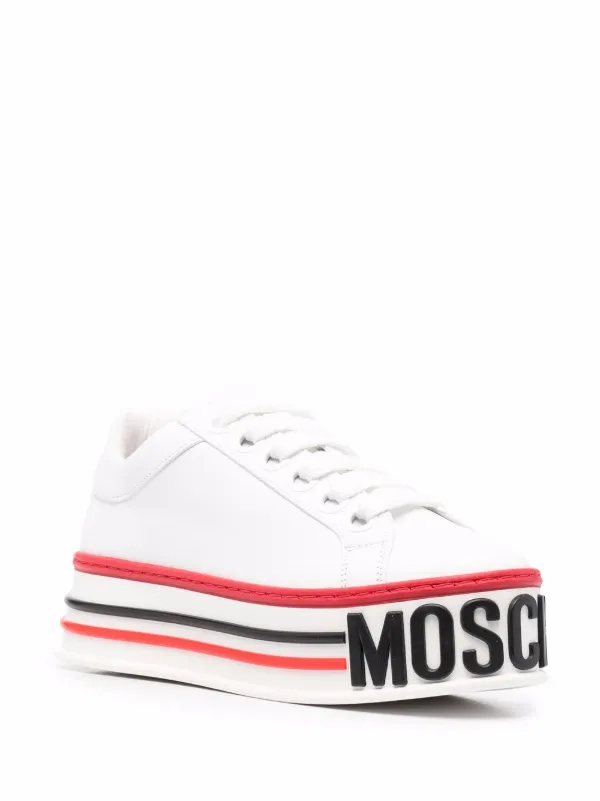 moschino platform sneakers