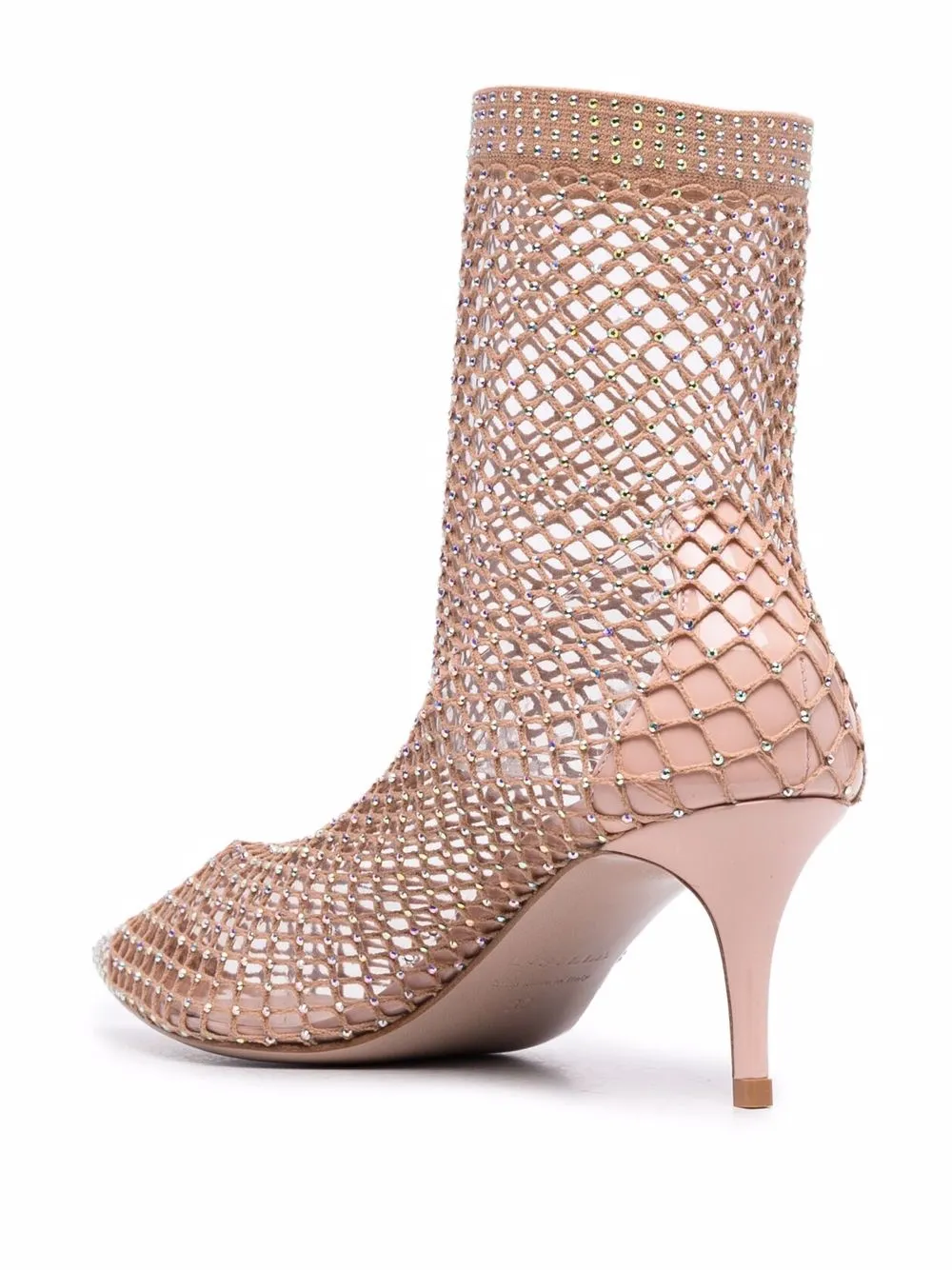 Le Silla Gilda Pointed Pumps In Nude