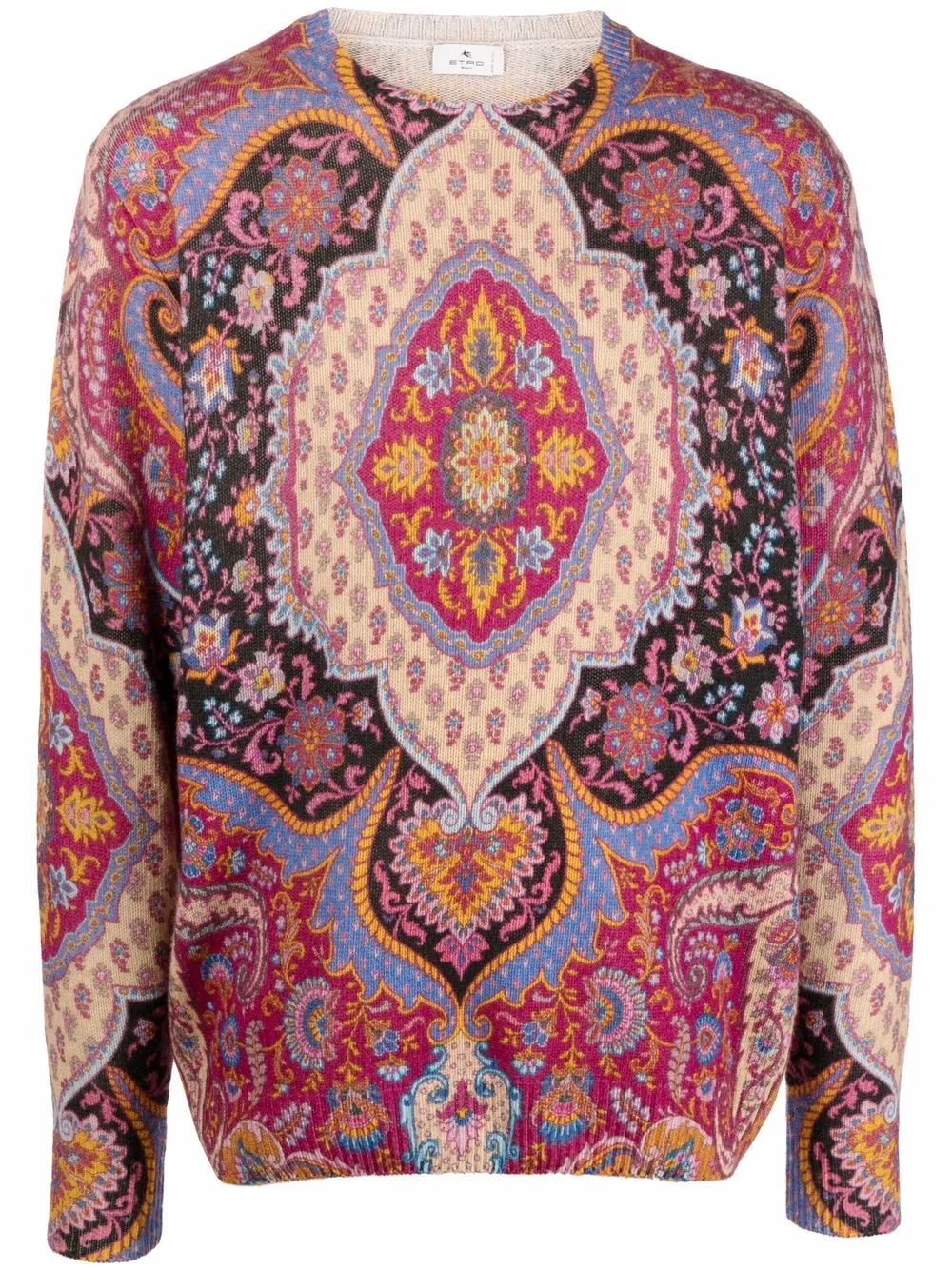 

ETRO paisley-print jumper - Pink